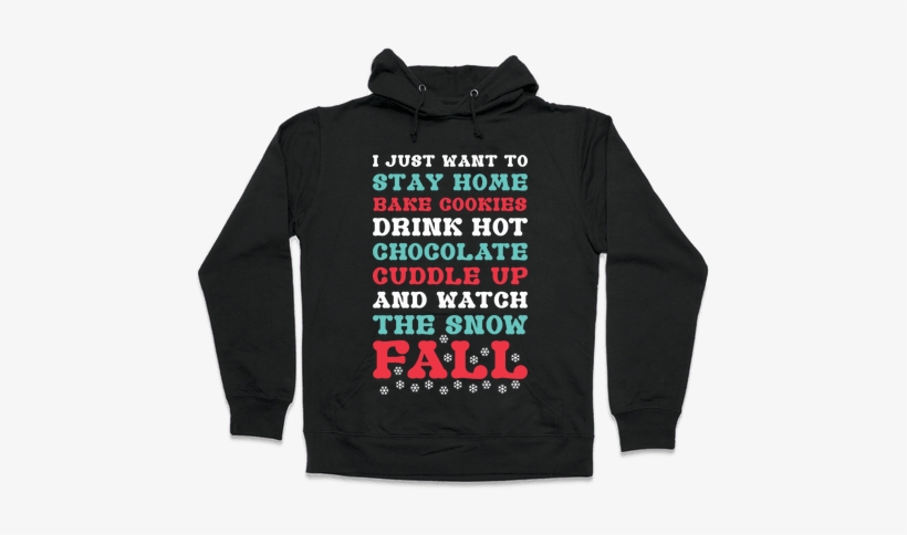 Snow Fall Hooded Sweatshirt - Read Books And Be Happy Hoodie: Funny Hoodie From Lookhuman., transparent png