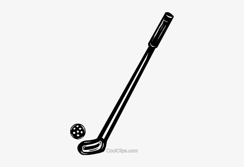 Golf Ball And Club Royalty Free Vector Clip Art Illustration - Tool, transparent png