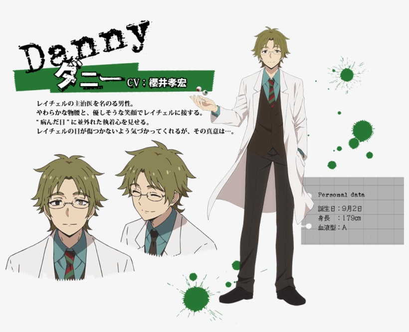 Full Profile - Angels Of Death Danny, transparent png
