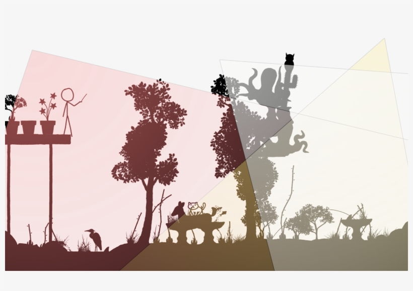 Monday Wol Generates Spontaneously On Cacti In Stick-figure - Illustration, transparent png