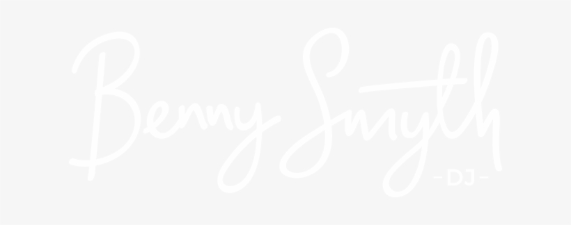 Benny Smyth Dj Logo - Calligraphy, transparent png