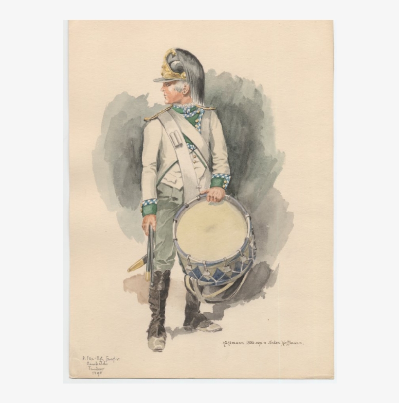 Drawing Drums Military Graphic Royalty Free Download - Musician, transparent png