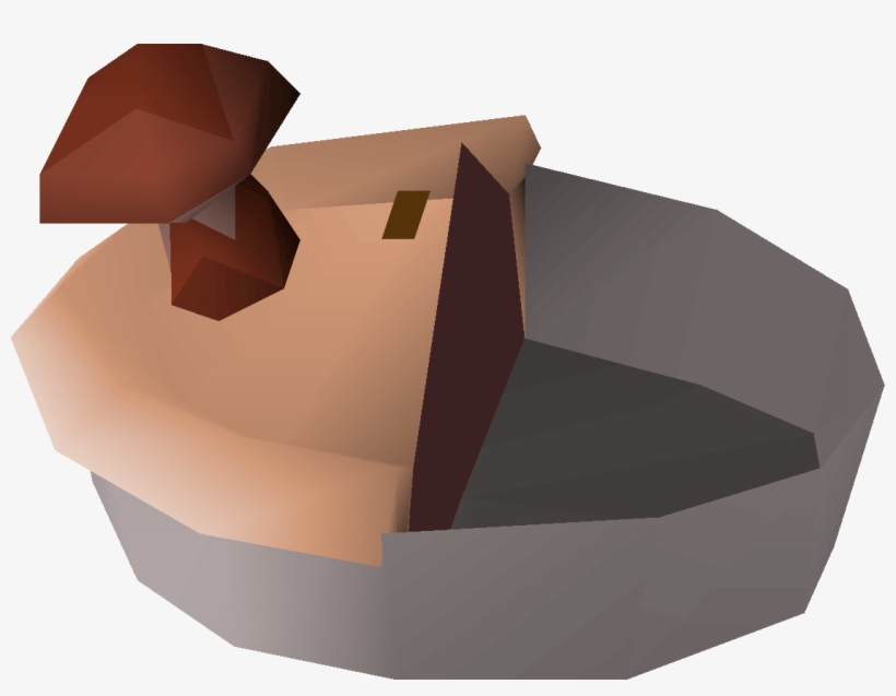 Half A Mushroom Pie Detail - Pie, transparent png