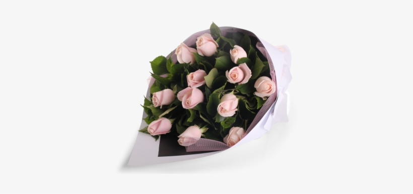 Soft Pink Rose Bouquet - Transparent Rose Bouquet Png, transparent png