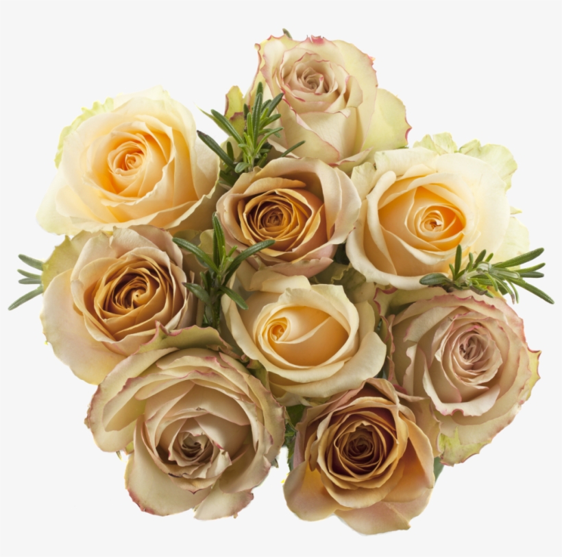 Bouquet Deluxe Gold - Garden Roses, transparent png