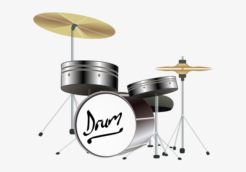 Drum Kit Svg Clip Arts 600 X 493 Px, transparent png