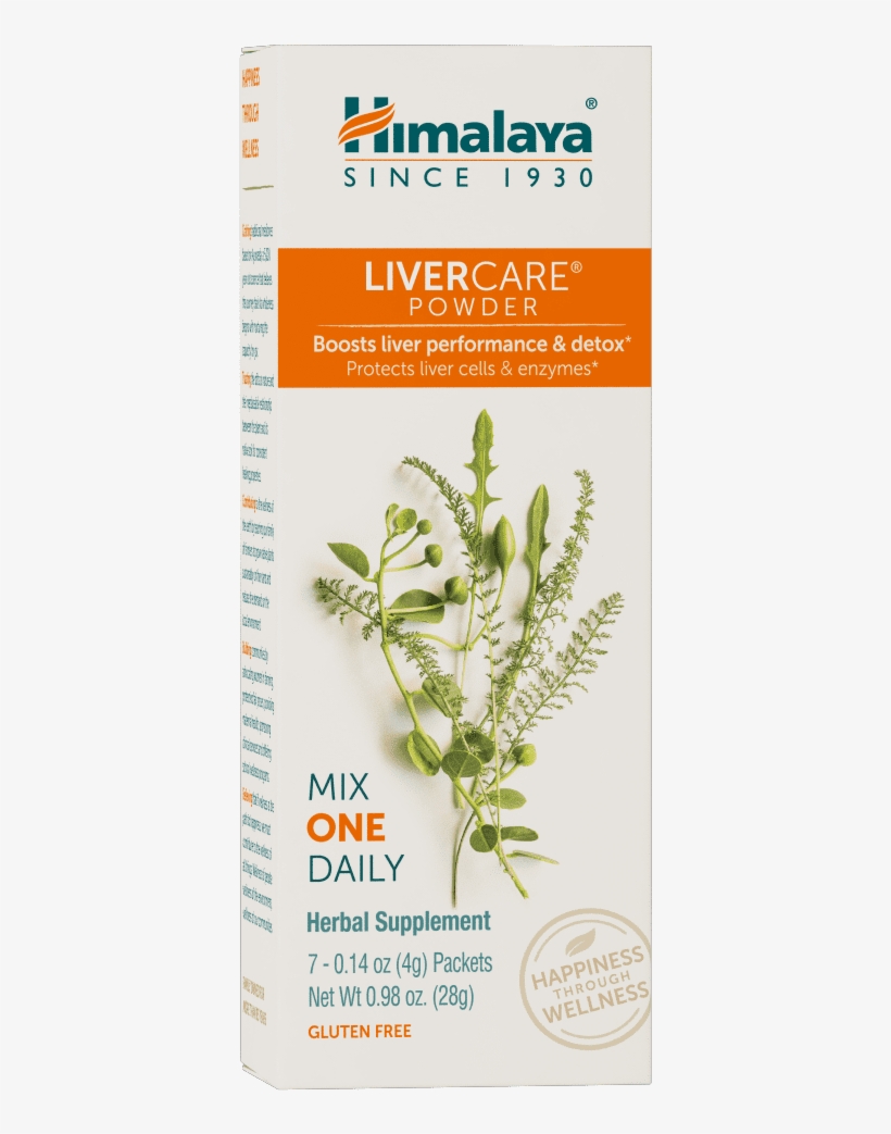 Livercare® Powder Bottle - Himalaya Herbals Triphala 30 Caplets, transparent png