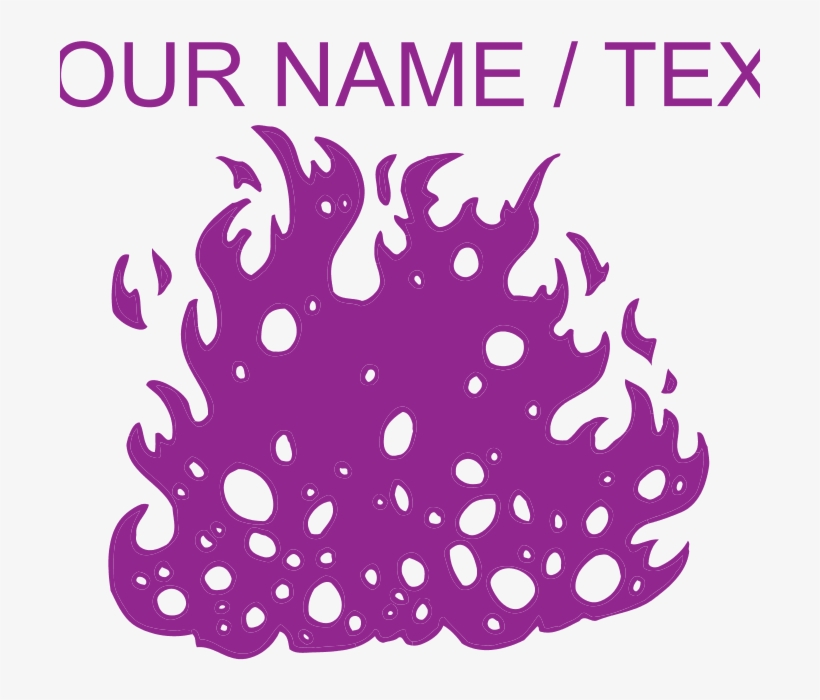 Purple Fire Tank Top, transparent png