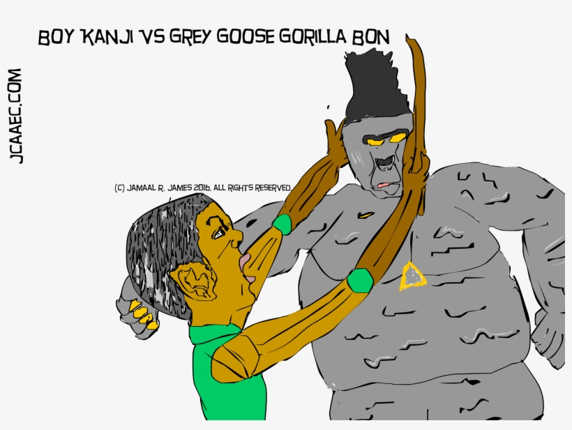 Looks Like The Gorilla Is Getting Mopped Up The Young - Boxing, transparent png