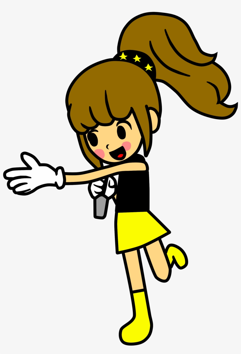 Singer Png Download - Pop Singer Clip Art, transparent png