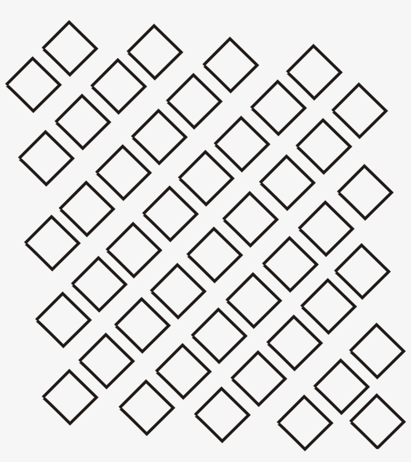 Square into squares. Square angle.