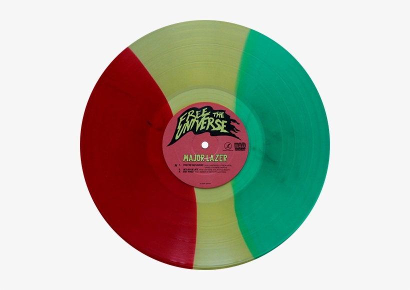 Free The Universe - Major Lazer Free The Universe Vinyl, transparent png