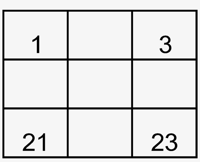 Drawn Squares Grid - Soal Ken Ken Matematika, transparent png