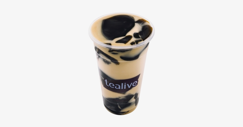 Mt03 Classic Roasted Milk Tea With Grass Jelly - Milk Tea Grass Jelly, transparent png
