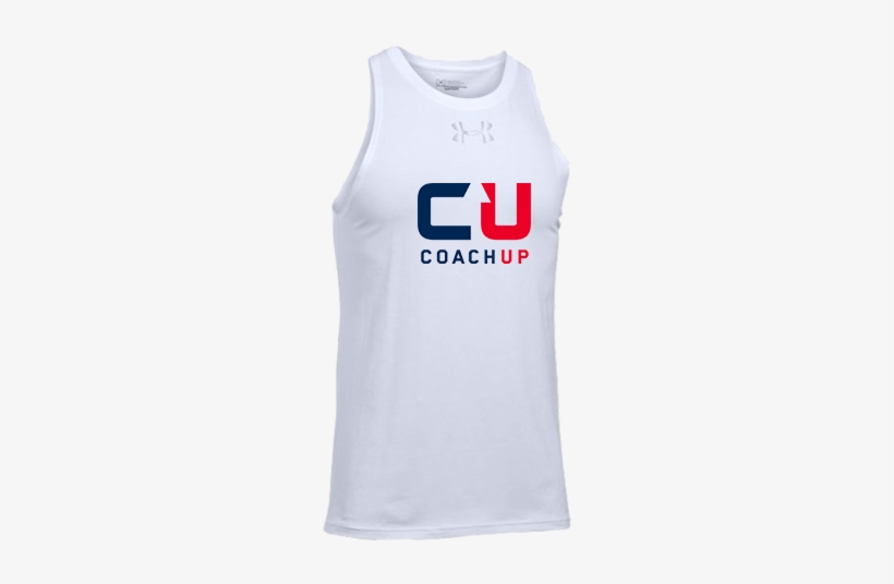 Men's Coachup Under Armour Baseline Tank - Coachup, transparent png