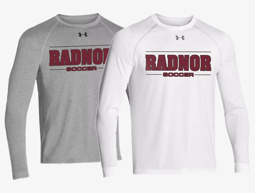 Radnor Soccer Men's Under Armour Team Locker Longsleeve - Long-sleeved T-shirt, transparent png
