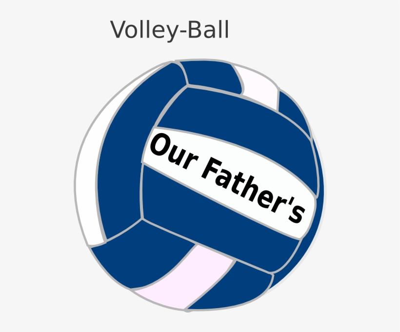 Original Png Clip Art File Ourfather S Volley Ball, transparent png