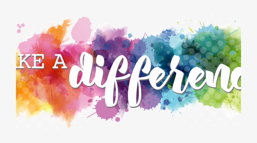 Make A Difference Png, transparent png