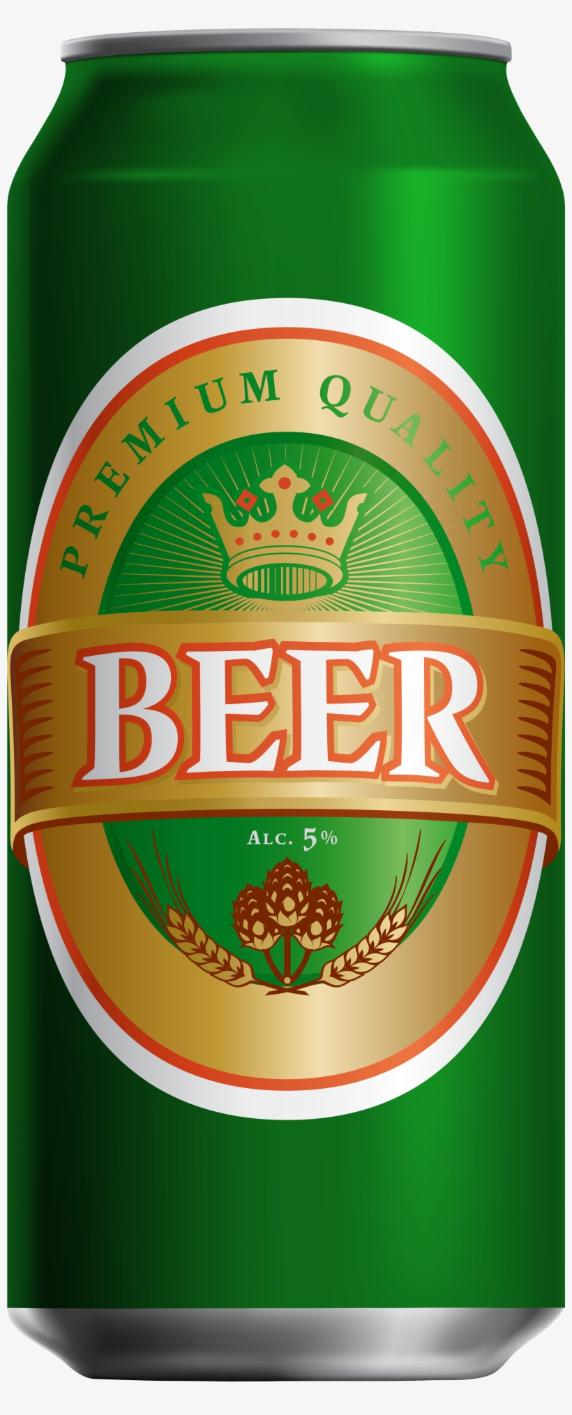Can Of Beer Png, transparent png