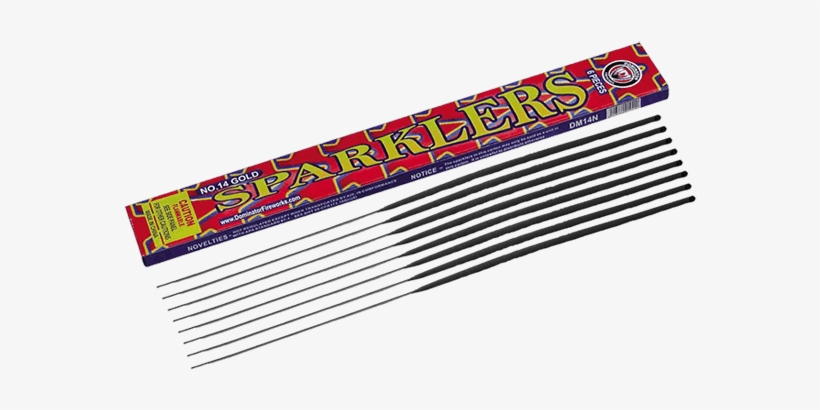 14 Sparklers Gold - General Supply, transparent png