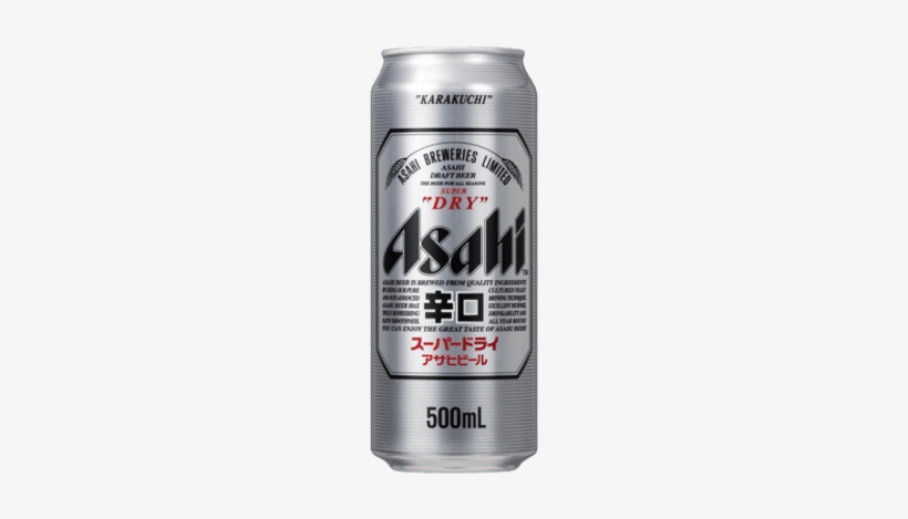 Asahi Can - Asahi Beer In Can, transparent png