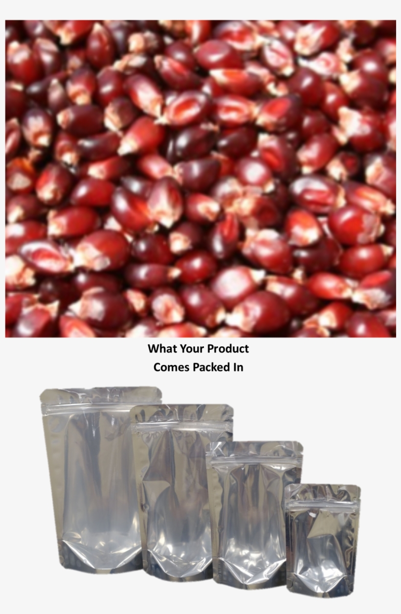Amish Country Red Popcorn Kernels - Red Popcorn, transparent png