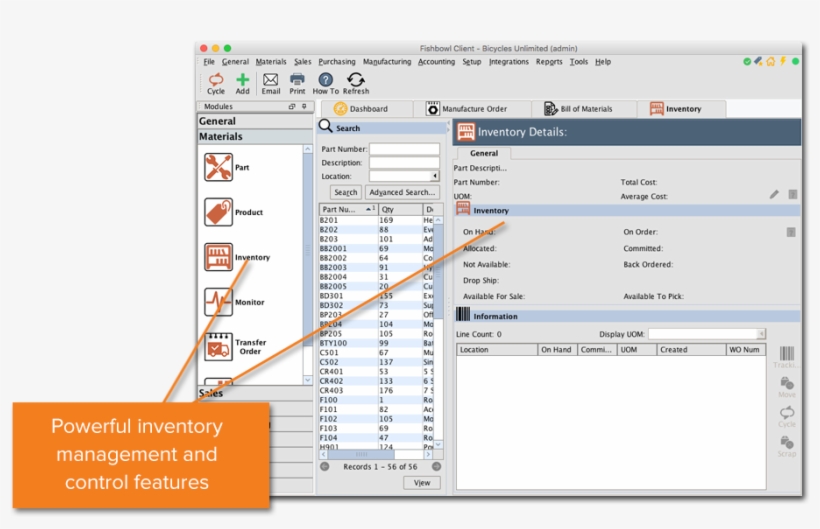 Fishbowl Warehouse Offers Advanced Inventory Management - Fishbowl Improve Efficiency, transparent png