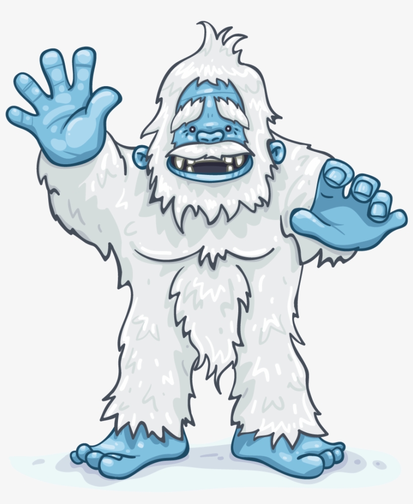 The Yeti Abominable Snowman Yeti Clipart 1024x1024 Png Download Pngkit