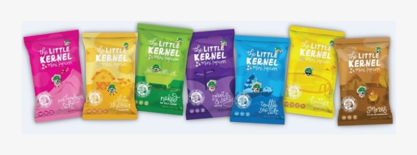 Little Kernel Mini Popcorn Truffle Sea Salt 4 Oz Bags, transparent png