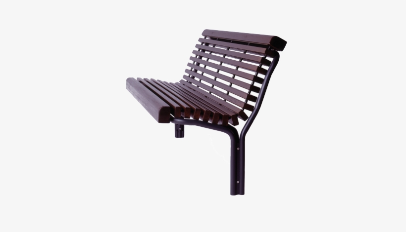 Benches In Wood - Urban Furniture Png, transparent png