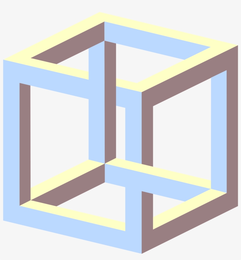 Impossible Cube, transparent png