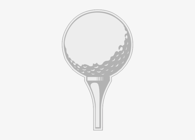Golf Ball Sponsor Tee Large Yard Sign W/tee Starting, transparent png