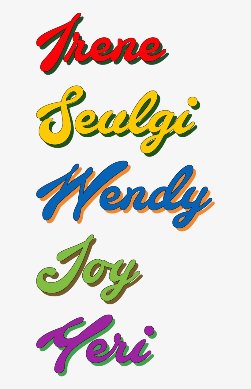 Red Velvet Logo Png, transparent png