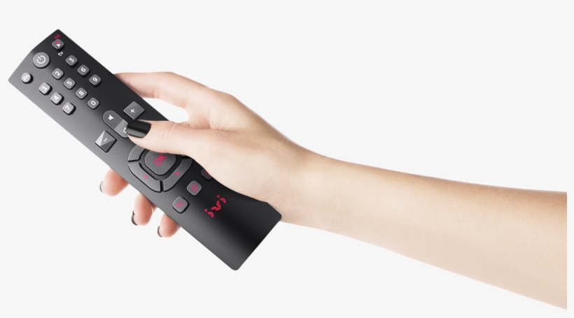 Enjoy The Show - Hand With Remote Png, transparent png