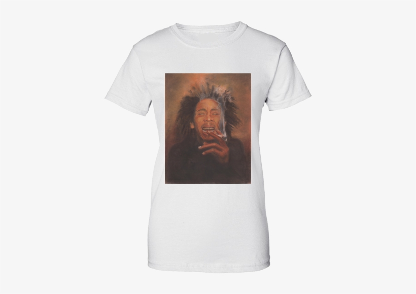 Bob Marley Smoking - My Defense I Was Left Unsupervised Shirt, transparent png