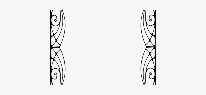 Deco Border Hd Images - Art Nouveau Frame, transparent png