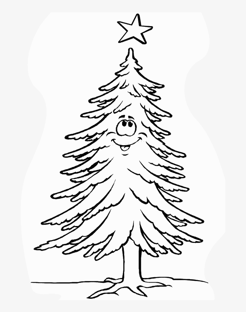 Drawing Arbol De Navidad 145 - Albero Di Di Natale Da Colorasre, transparent png