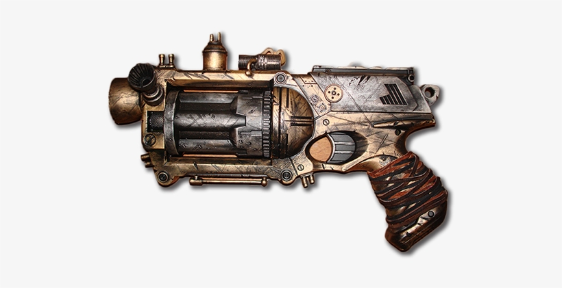 Steampunk-nerf - Steampunk Gun Transparent, transparent png