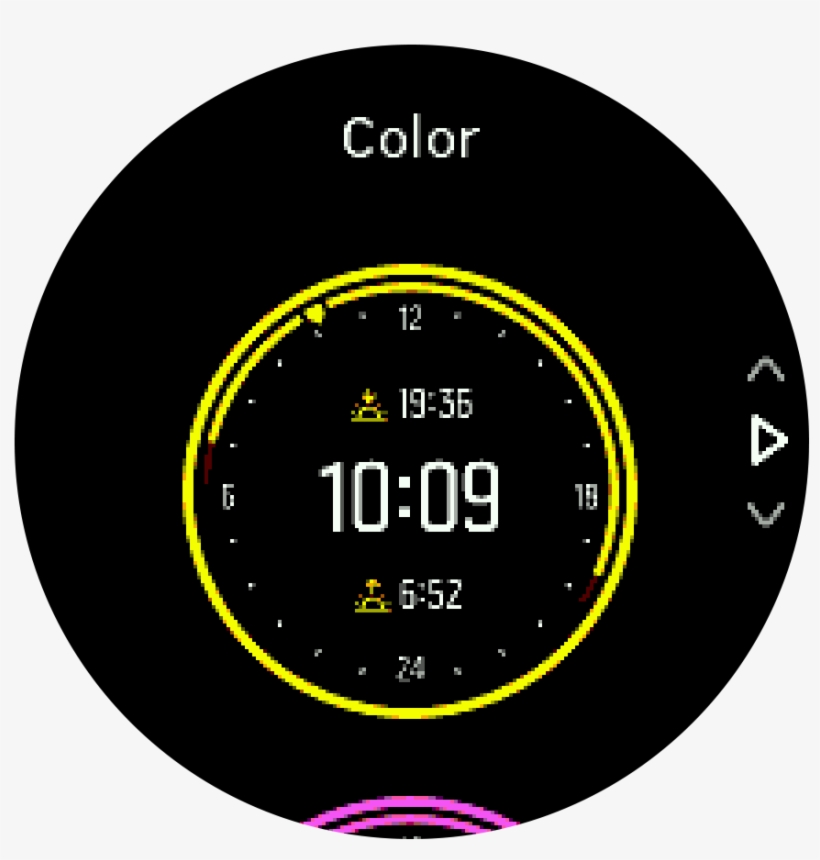 Watchface Color Trainer-en - Suunto Spartan Sport Wrist Hr, transparent png