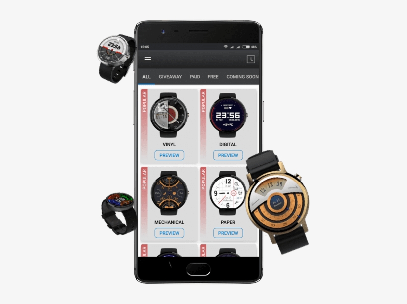 Watch Face Collection - Iphone, transparent png