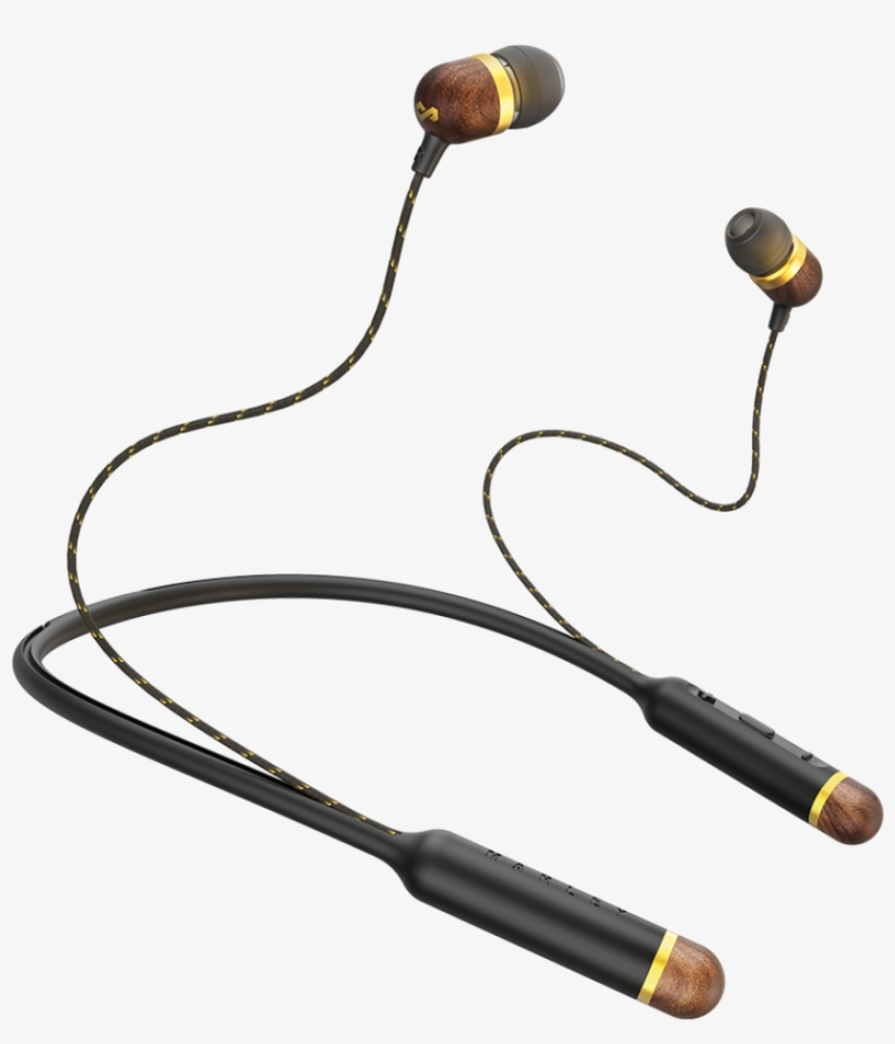 Smile Jamaica - Brass - Bob Marley Wireless Earbuds, transparent png