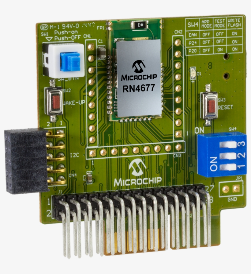 Microchip Pictail Plus Bluetooth Smart (ble) Daughter, transparent png