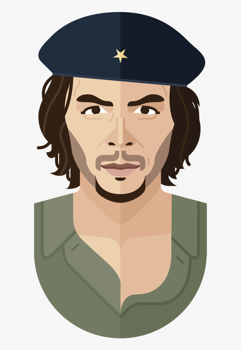 Che Guevara Poster - Military, transparent png