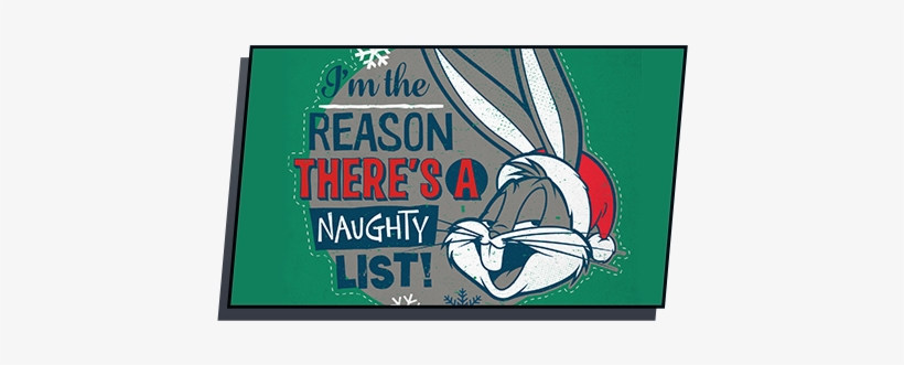 Bugs Bunny Christmas Card - Bugs Bunny, transparent png