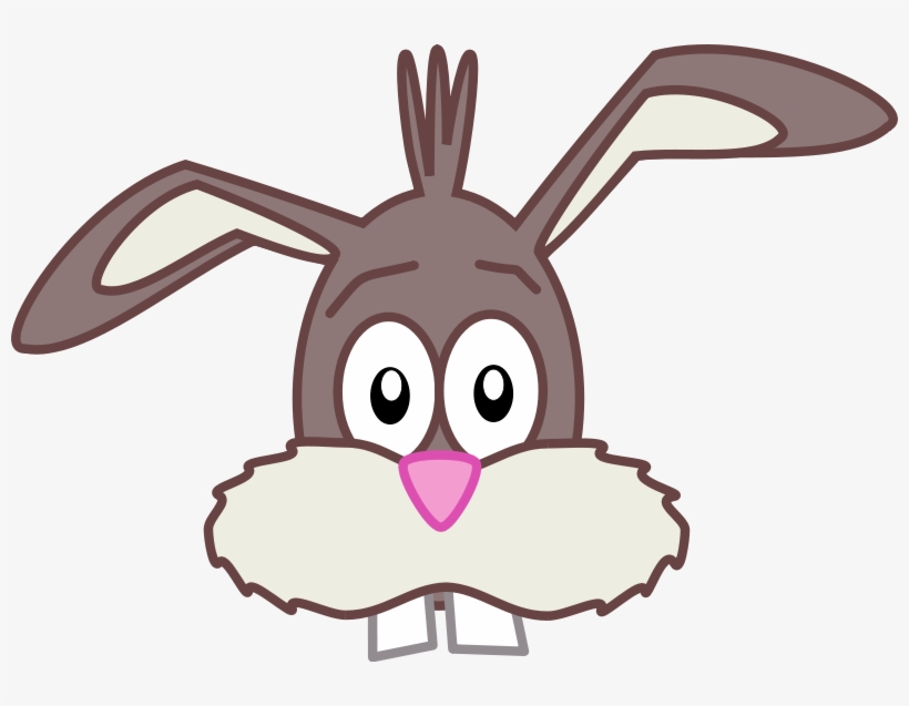 Easter Bunny European Rabbit Domestic Rabbit Bugs Bunny - Rabbit Face Clipart, transparent png