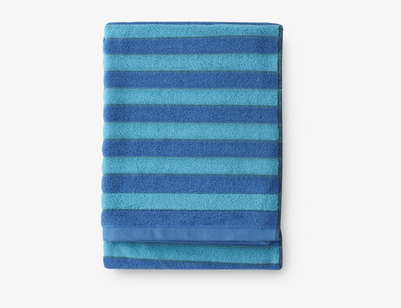 Buy Reiluraita Bath Organic Image - Finlayson Reiluraita Bath Towel, Cotton, Blue/turquoise,, transparent png