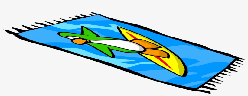Surf Beach Towel Sprite 004 - Portable Network Graphics, transparent png