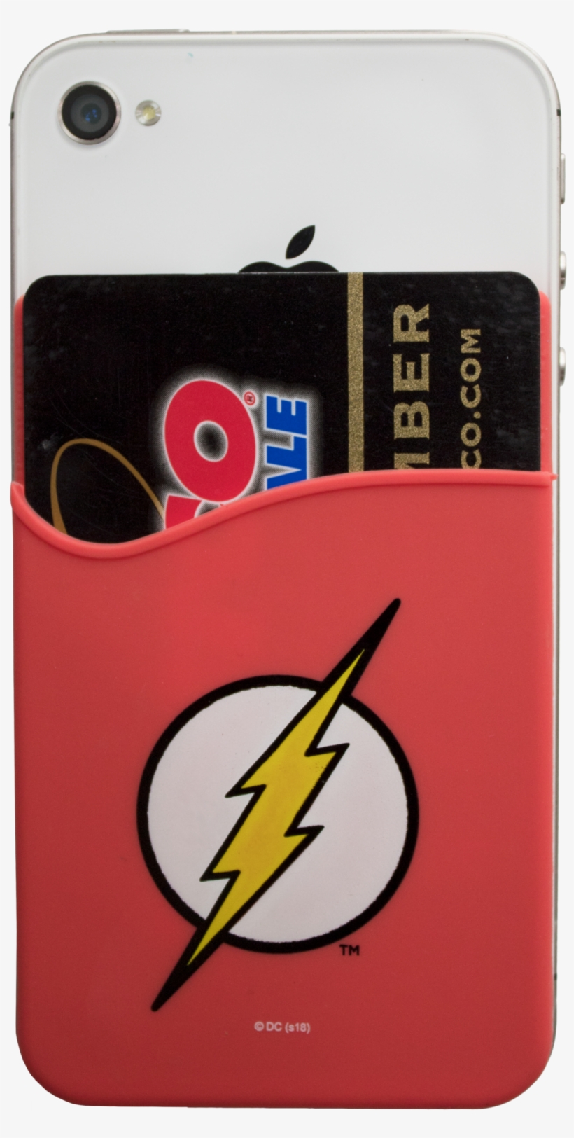 The Flash Logo Smartphone Card Holder - Flash, transparent png