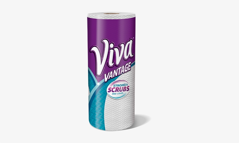 Viva Vantage Scrubby Paper Towel Roll - Viva Vantage Choose-a-size Towels, transparent png