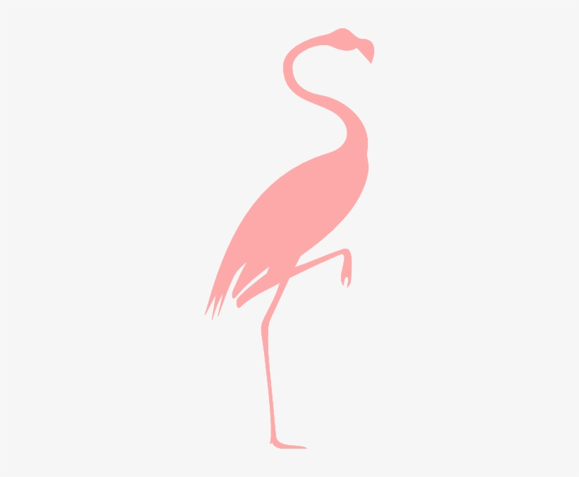 Flamingo Clipart - Flamingo Outdoor Pillow - Indoor Cover (16" X 16"), transparent png